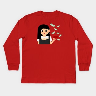 Bad Boy Seulgi Red Velvet Kids Long Sleeve T-Shirt